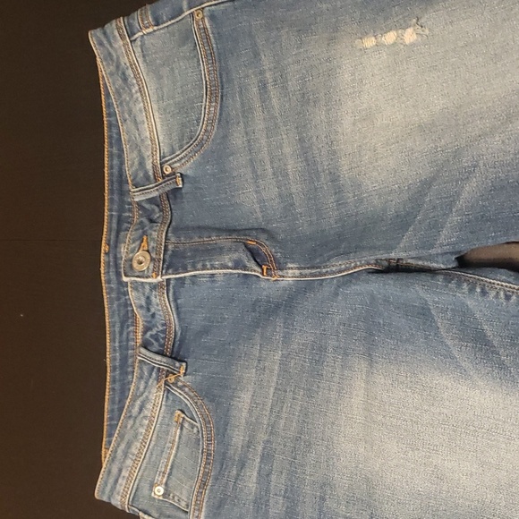 Denim Stretch walking Shorts - Picture 3 of 5